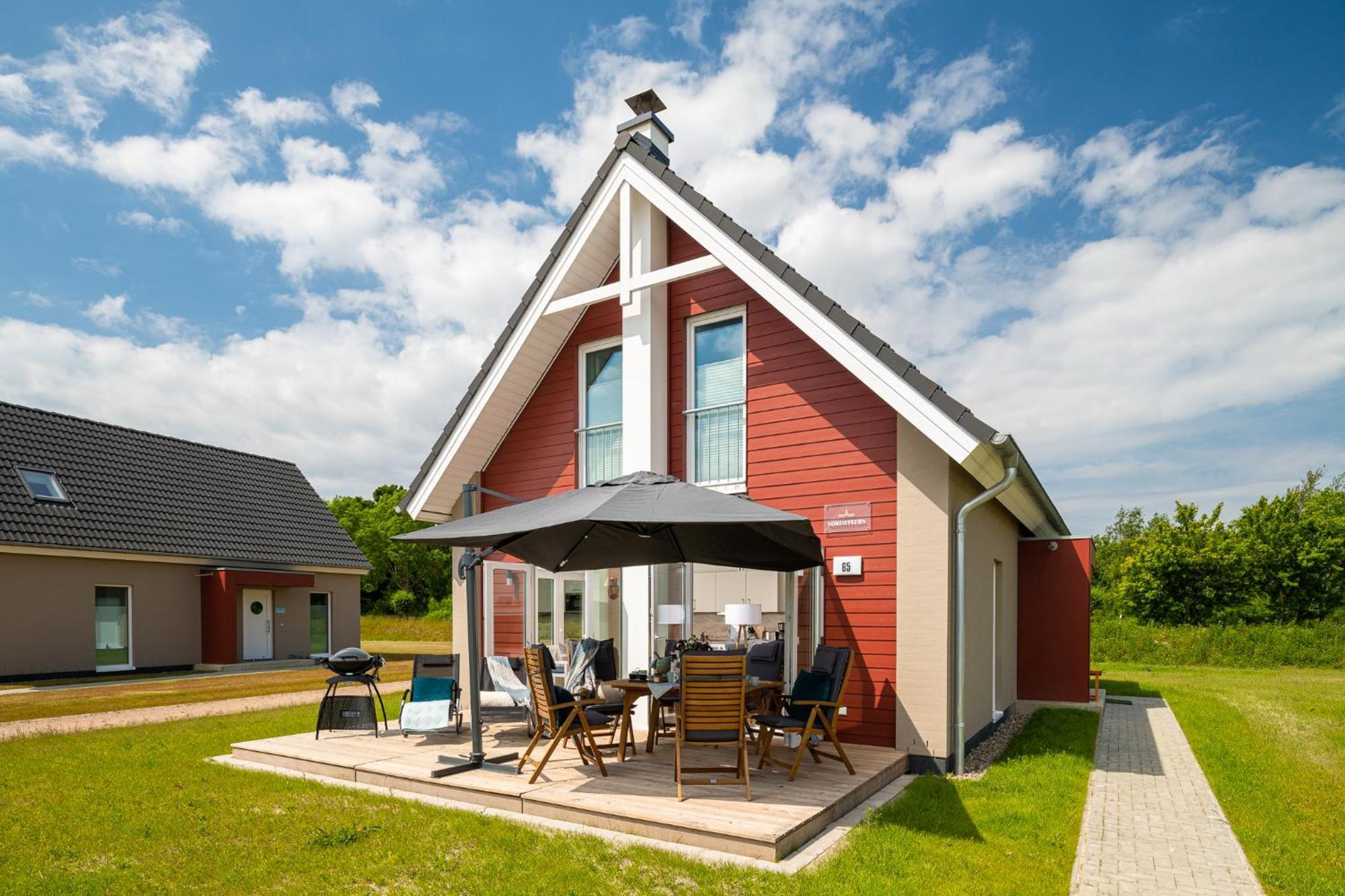 Nordsteern Villa Büsum Exteriör bild